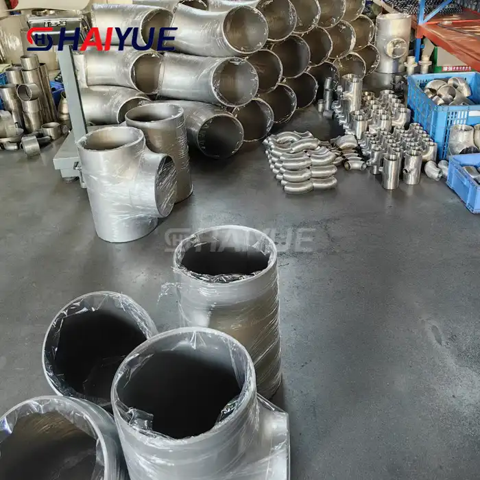 Titanium Pipe Titanium tee