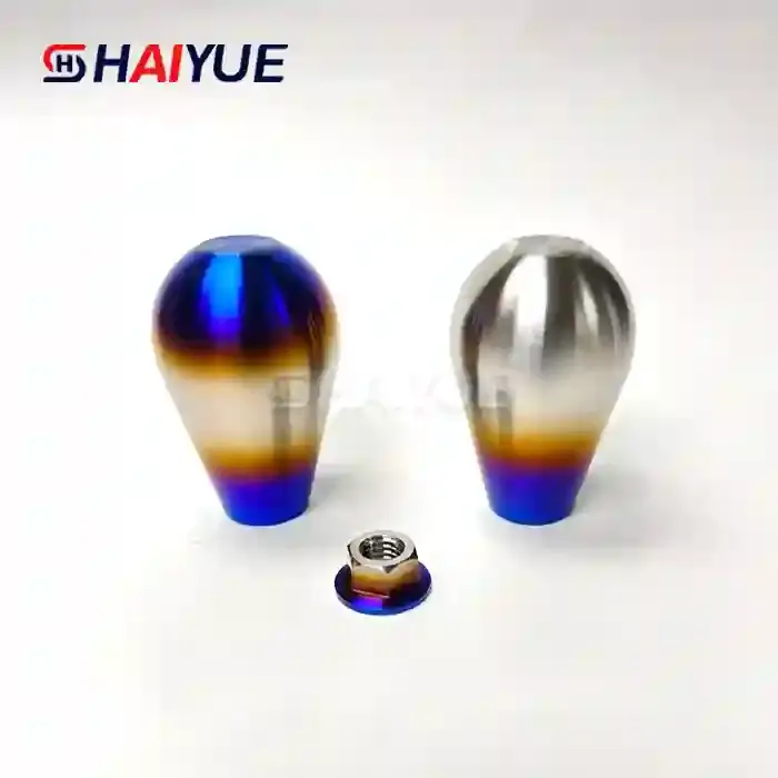 Gr5 Titanium Gear Shift Knobs For 