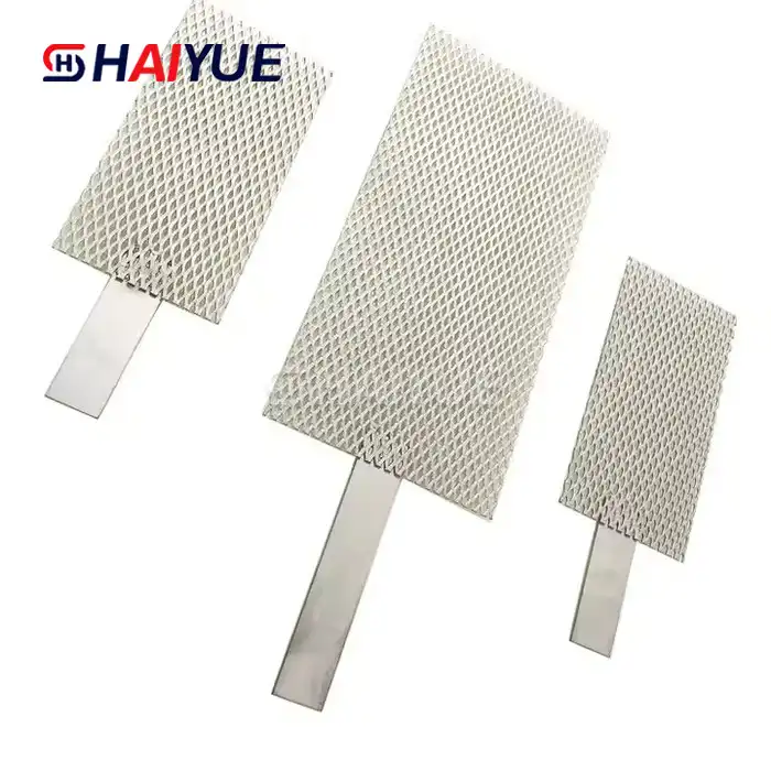 Platinum-coated titanium anode