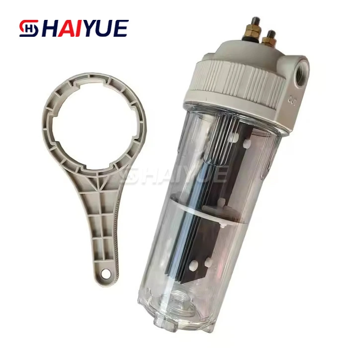 Titanium anode for sodium hypochlorite generator