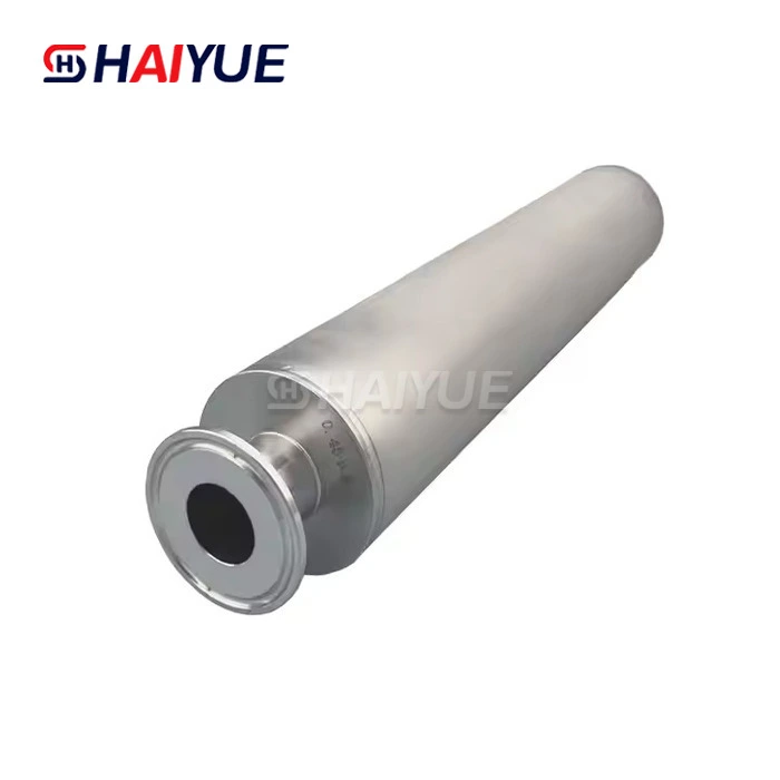 Titanium, stainless steel sintered metal filter