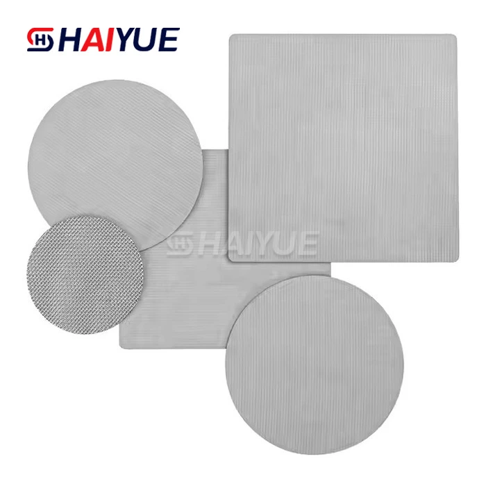 Titanium, stainless steel sintered metal filter