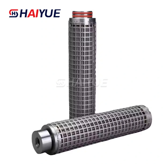Stainless steel pleated filter