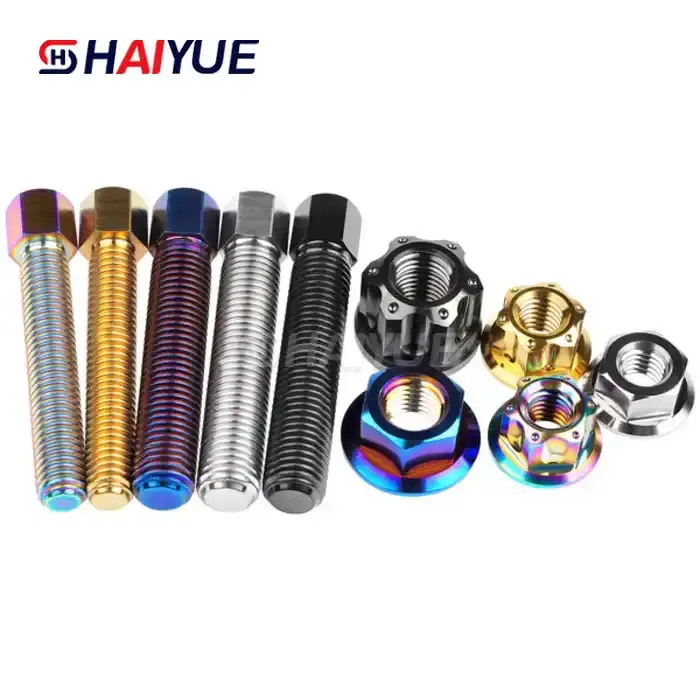 Titanium Chain Adjuster Bolts