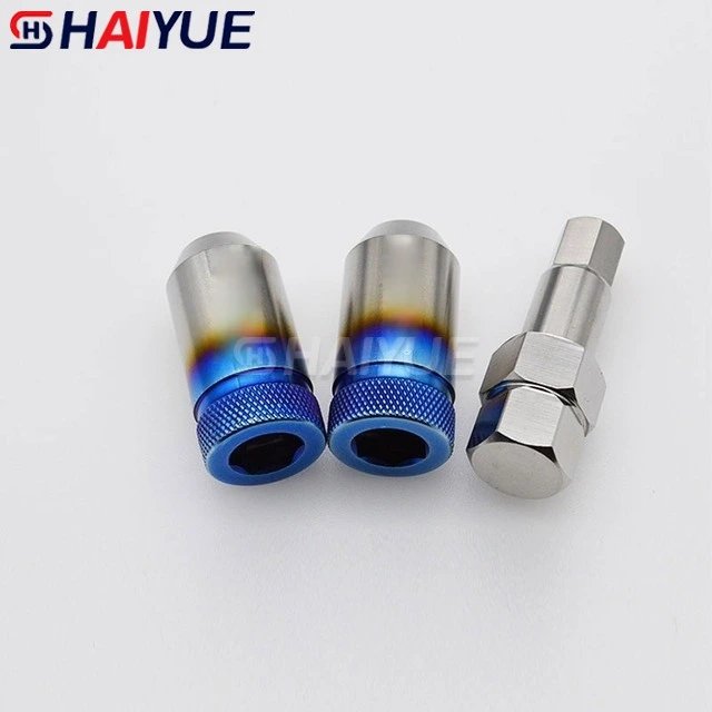 Hexagon socket wrench for automobile wheel nut