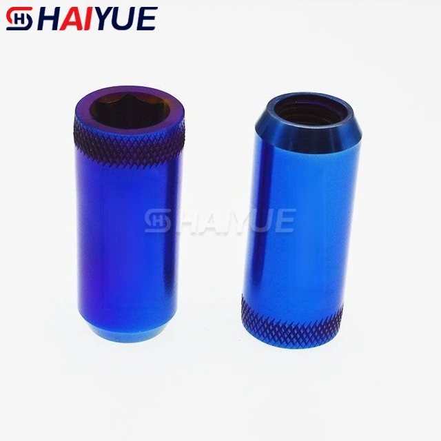 Hexagon socket wrench for automobile wheel nut