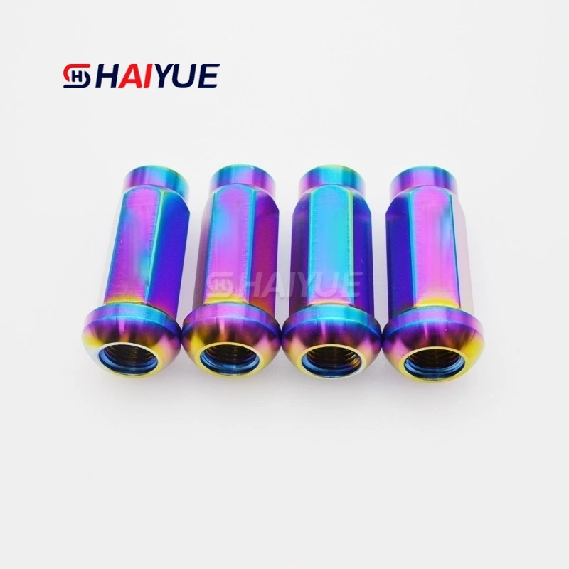 Spherical open automobile wheel nut