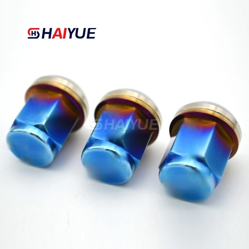 Ball pad closed hexagon anti-theft car wheel nuts