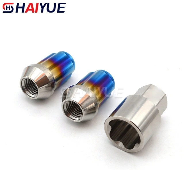 External plum anti-theft car wheel nut