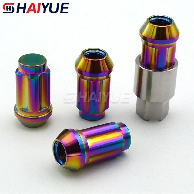 External plum anti-theft car wheel nut
