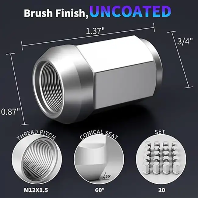Titanium M12x1.5 Lug Nut