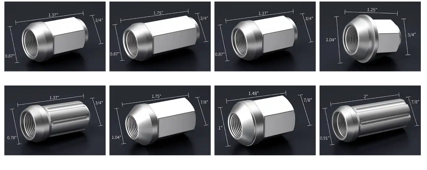 Titanium M12x1.5 Lug Nut Titanium M12x1.5 Lug Nut