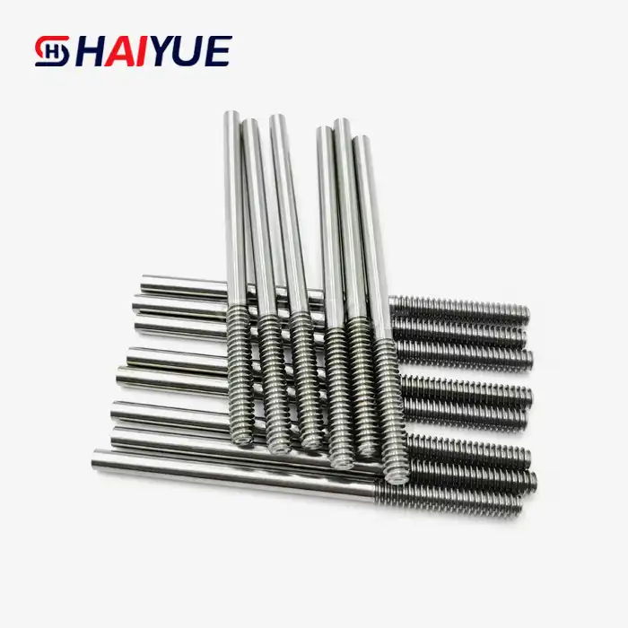 Titanium Wheel Stud and Lug Nut