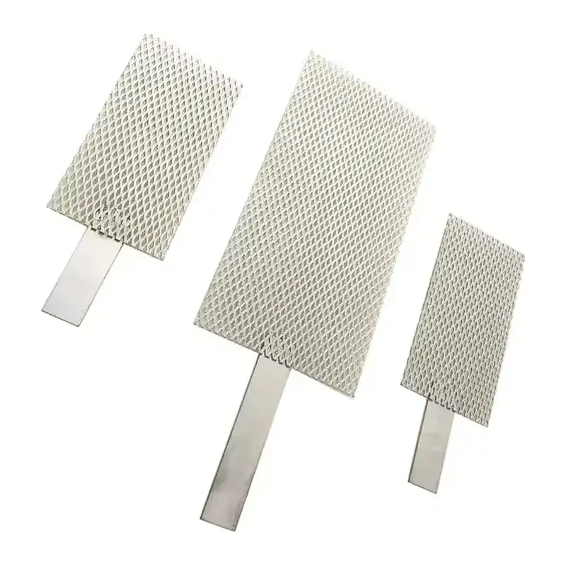 Platinum-coated titanium anode
