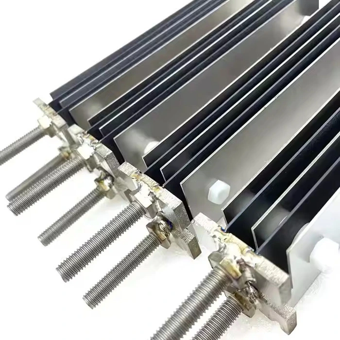 Centrifugal electrolytic titanium anodes