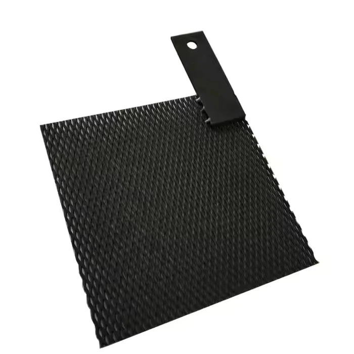 Titanium anode for manganese dioxide production