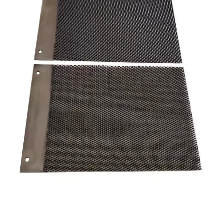 Titanium anode for waste battery recycling