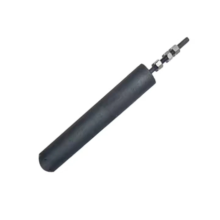 Titanium anode for removing marine organisms attached to seawater by electrochemical method