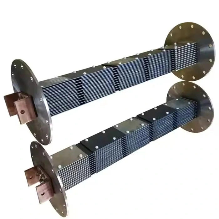 titanium anode for hydrometallurgy