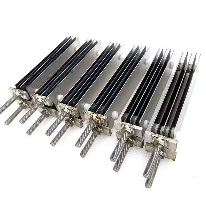titanium anode for hydrometallurgy