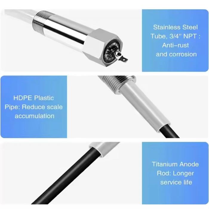 titanium anode for water heater