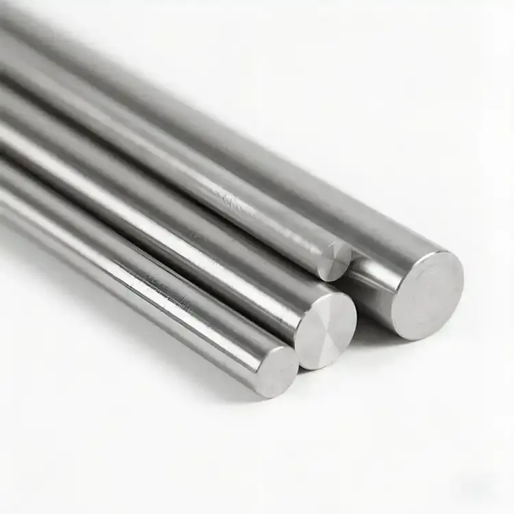 0.125" titanium rod detail