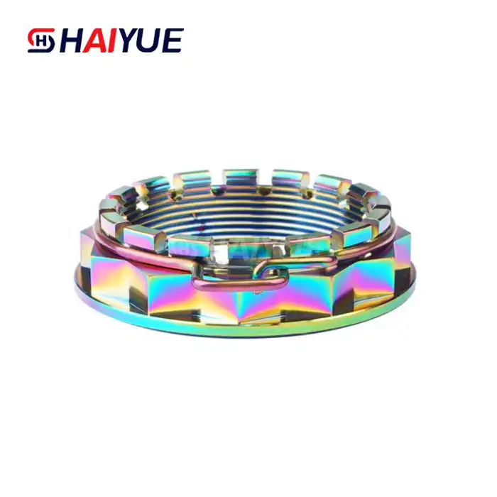 Titanium Rear Wheel Side Axle Nut