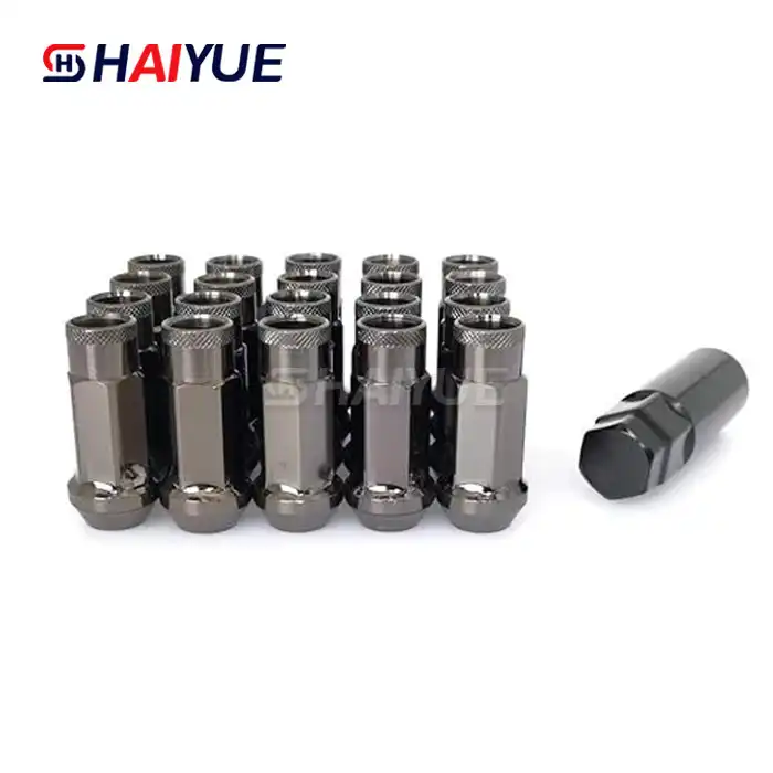 Titanium Wheel Lug Nut With Polished