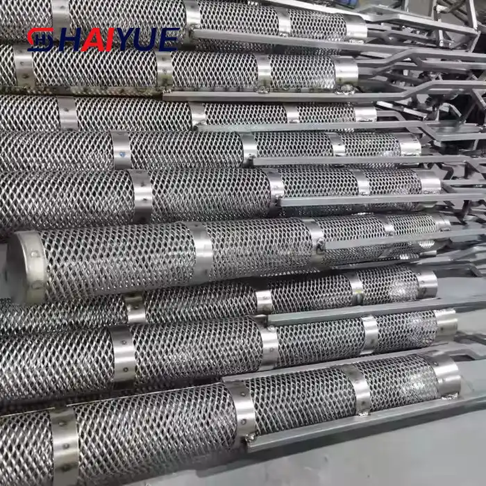 Titanium anode for acid ionized water
