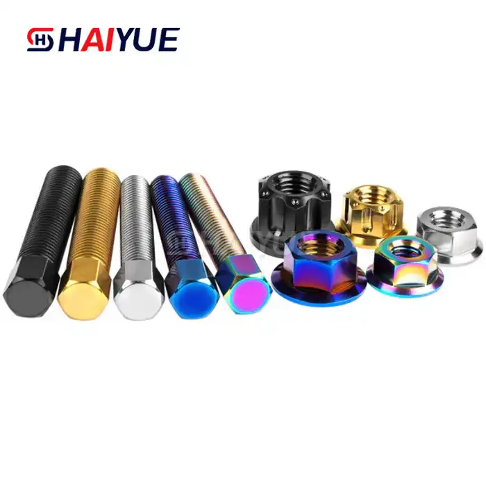 Customized Titanium Chain Adjuster Bolt M8x1.25x55