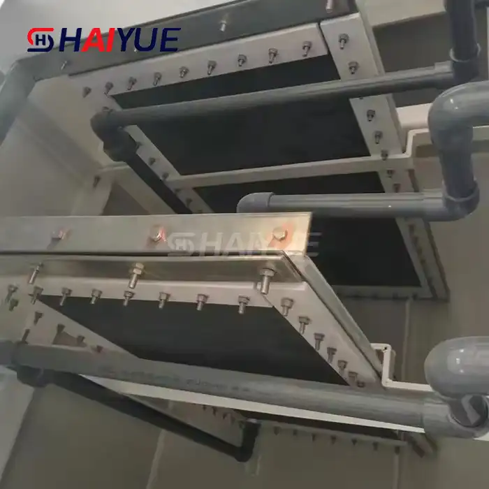 Titanium anode for nickel recovery