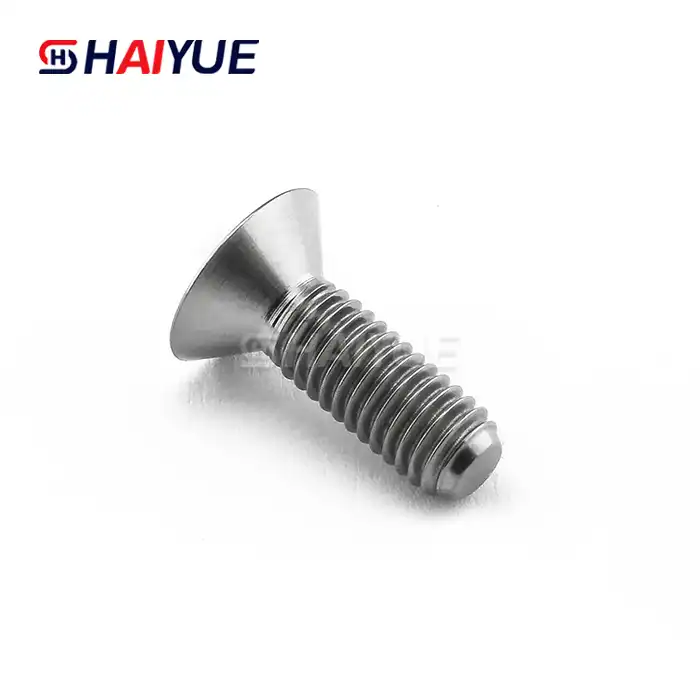 1 Titanium Countersunk Steering Wheel Bolt