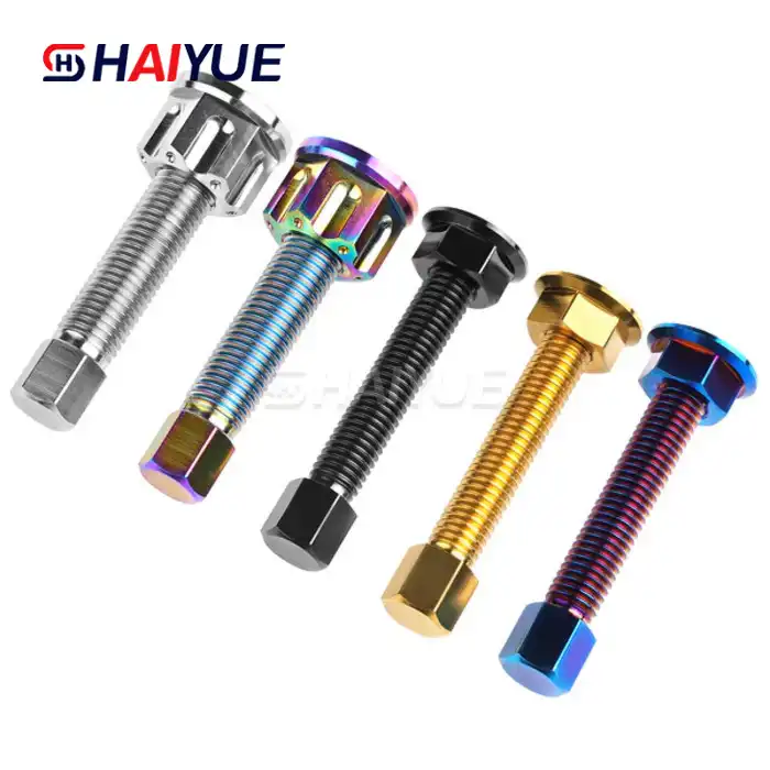 Titanium M8x1.25x50 Chain Adjuster Bolt