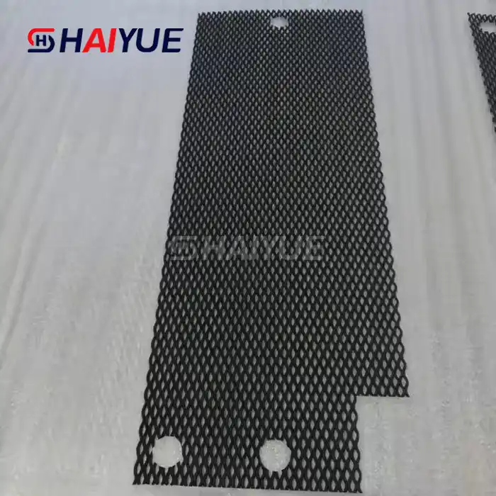 Titanium anode for waste battery recycling