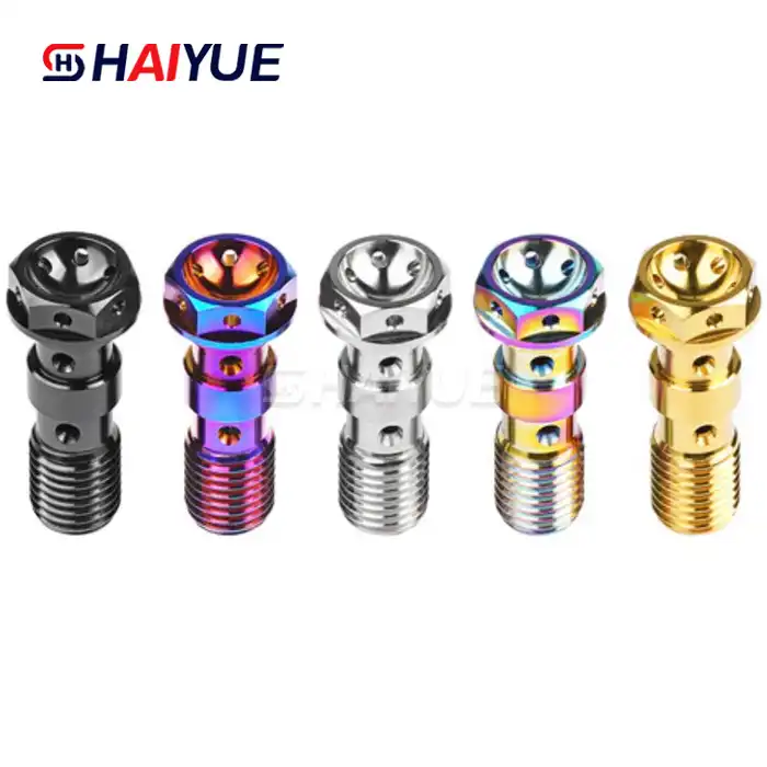 China Titanium Double Banjo Bolt Supplier