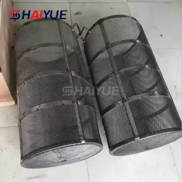 Titanium anode for copper plating