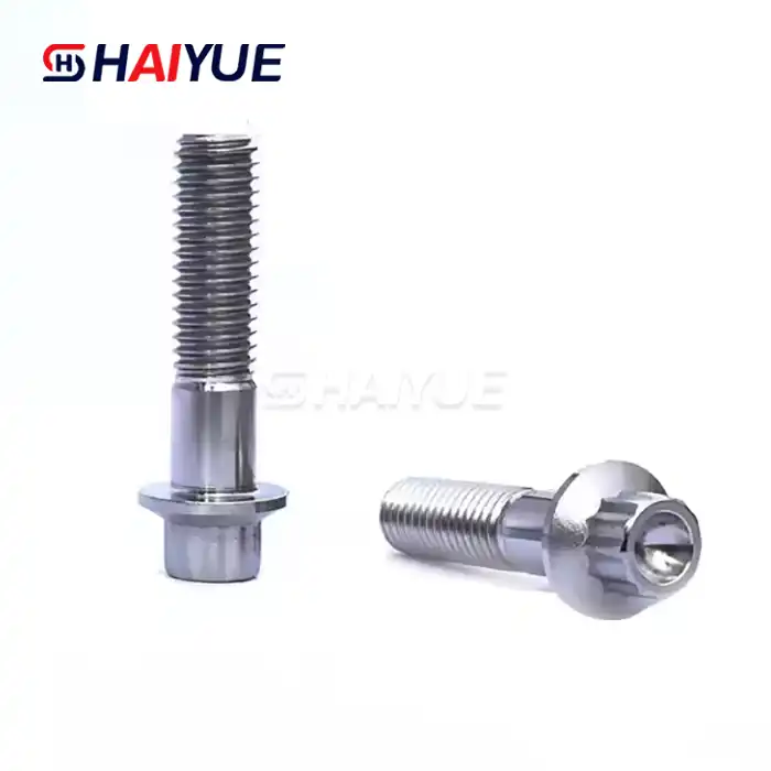 1/2"-20 X 2-3/4" 12 Point Flange Bolt GR5 Titanium