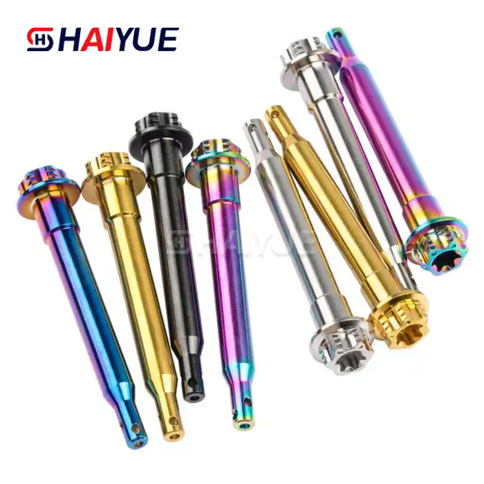 CNC Machining Gr5 Titanium Brake Caliper Pad Pin