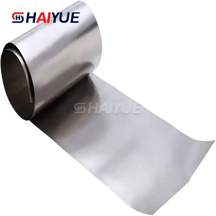 0.1 mm titanium sheet