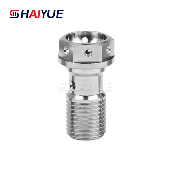 Low Price Gr5 Titanium Single Banjo Bolt