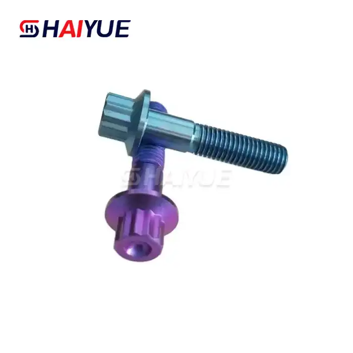 Gr5 Titanium Alloy 12-point Flange Bolt